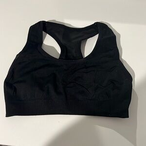 Black Sports Bra